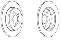 Fren Diski Arka (265Mm)( Ford : Focus Cmax 04- )