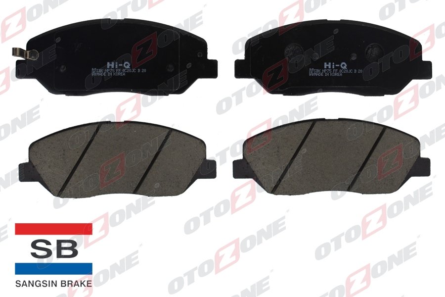 ÖN BALATA SANTAFE 2.2CRDİ-2.2CRDİ 4X4-2.2 CRDİ GLS-2.2CRDİ GLS 4X4 GDB3418