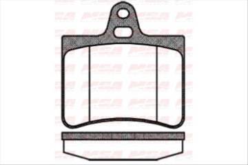ARKA FREN DISK BALATA WVA 23305 ( CITROEN : C5 01- )