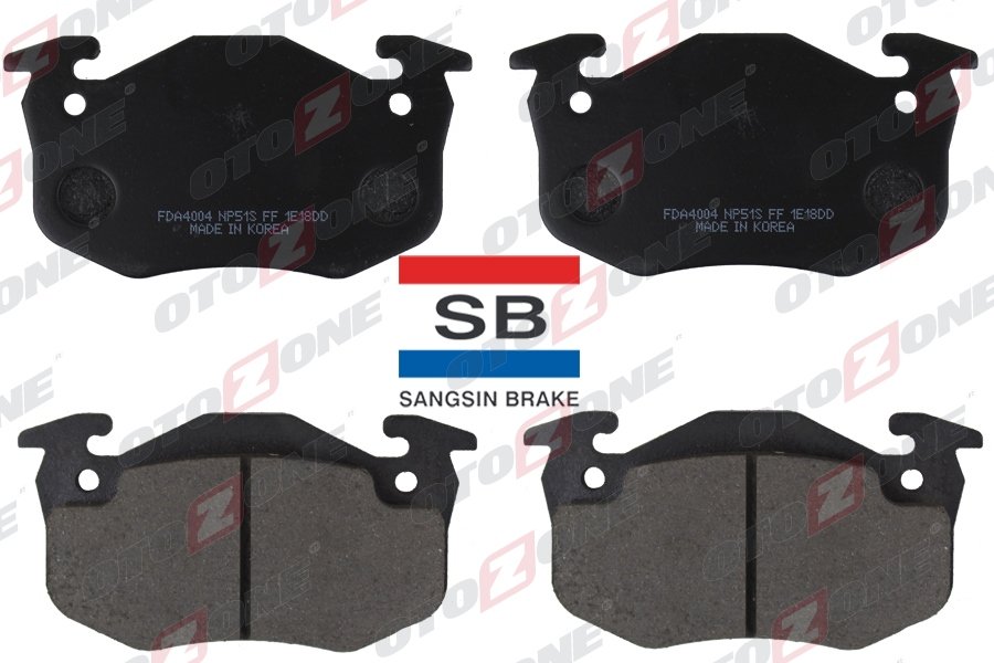 ARKA BALATA R9-R19-P106 96>P206 00>P306 (97-01)MGN I-CLIO I-II -SAXO 96>XSARA 97> İNCE TİP GDB1305