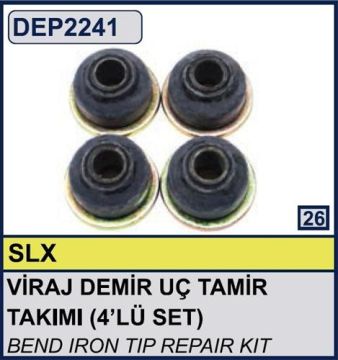 VİRAJ DEMİR UÇ TAMİR TK M131 DKŞ SLX (2'Lİ SET) ORJ.