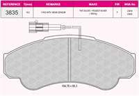 ON FREN BALATASI DUCATO BOXER JUMPER 18Q (16 JANT) FISLI (02 06)