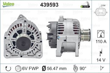 ALTERNATOR 12V 110A MEGANE II 1,5DCI (TG11C069)