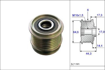 ALTERNATOR KASNAGI RULMANLI AUDI A4 3.2 FSI 05-09 A6  2.8 3.2 FSI  05-08