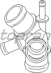 (755) TERMOSTAT YUVASI (FLANŞI) BORA-GOLF IV 1.9-1.8-1.6 2.0 (96-06)-A3-TT