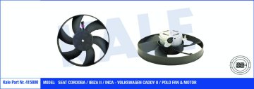 FAN MOTORU SOL SEAT CORDOBA-IBIZA II-INCA-VW CADDY II-POLO (250W-300mm)