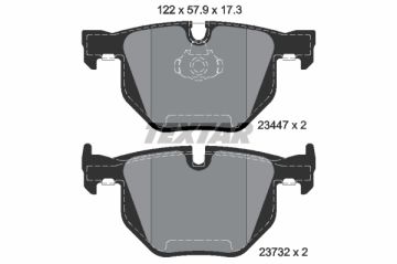 Fren Balatası Arka  X5 E70-X5 F15-X6 E71-X6 F16 Bm