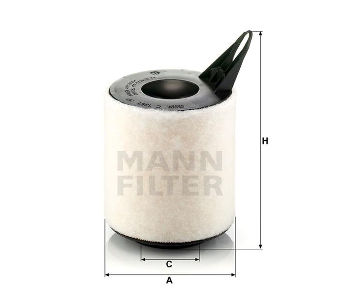 HAVA FILTRESI BMW N43 N45 N46 E81 E82 E87 E88 E90 E91 E92 E93 E84
