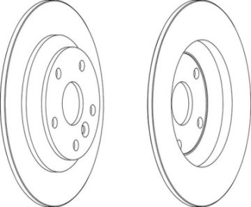 FREN DİSKİ ARKA (302MM)( FORD : MONDEO 07- )