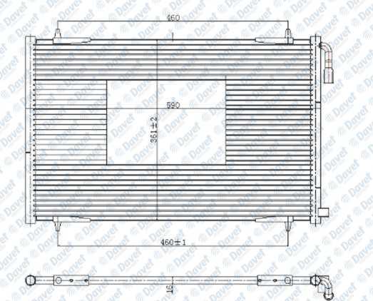 Klıma Radyatoru (Kondanser) P206 Gtı 1.6 16V 2.0 16V (Vıdalı)