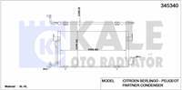 KLIMA RADYATORU PARTNER BERLINGO XSARA DW8 XUD9 (97 03)