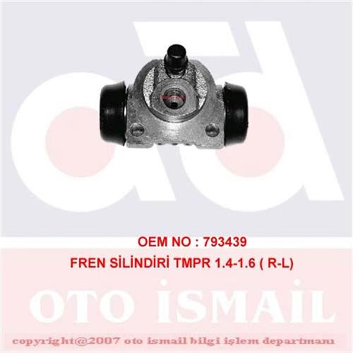 FREN SİLİNDİRİ TMPR-TİPO (19 mm) (90-92) 1.4IE-1.6IE