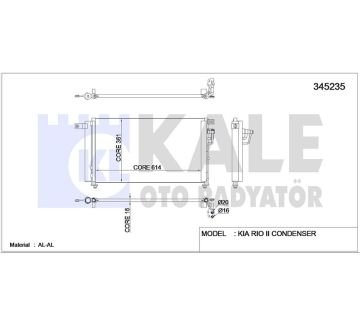 RADYATÖR KLİMA RIO 06-11 BENZİNLİ