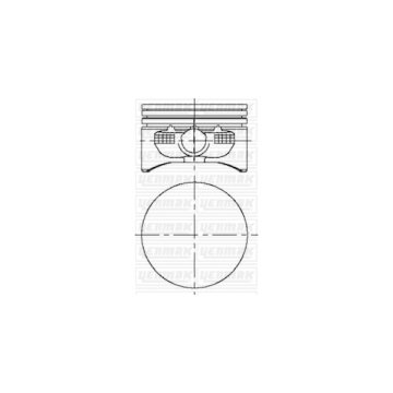 PISTON+SEGMAN STD 79.00MM VECTRA B ASTRA G MERIVA ZAFIRA 1.6I 16V 99-04 Y16XE Z16XE