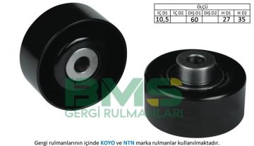 ALTERNATÖR GERGİ RULMANI FORD TOURNEO CONNECT 1.8 TDCİ (YD18)