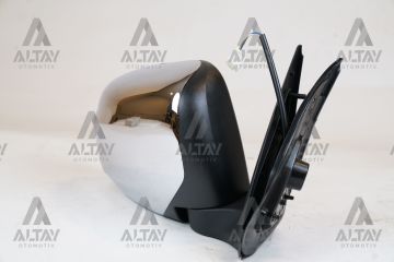 AYNA DIŞ DİKİZ L-200 15-19 ELEKTRİKLİ ISITMALI KROM SAĞ