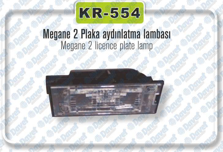 PLAKAL LAMBASI MEGANE II LAGUNA II CLIO II