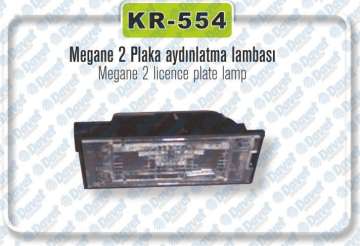 PLAKAL LAMBASI MEGANE II LAGUNA II CLIO II