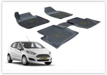 PASPAS 3D X-MAT HAVUZLU FORD FIESTA 09=> (SİYAH)