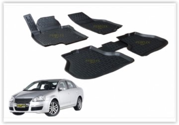 PASPAS 3D X-MAT HAVUZLU VOLKSWAGEN JETTA (05-11) (SİYAH)