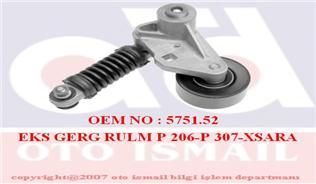 ALTERNATÖR GERGİ RULMANI (GERDİRİCİ) P206 1.4i-1.6i-16 16V (98-)-XSARA 1.4i-1.6-1.6 16V (97-05)