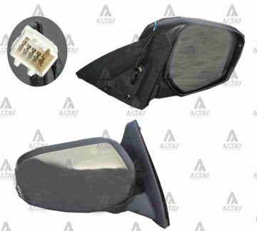 AYNA DIŞ DİKİZ L-200 06-14 ELEKTRİKLİ ISITMALI OTOMATİK KATLANIR KROM SAĞ