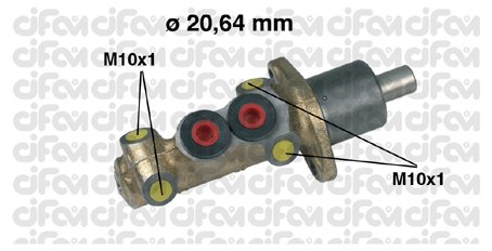 ANA MERKEZ R19 I-II-MGN I (96-03) CLIO (90-98) P106 (91-96)-TOLEDO (91-99)-POLO (81-94) (20.64mm)