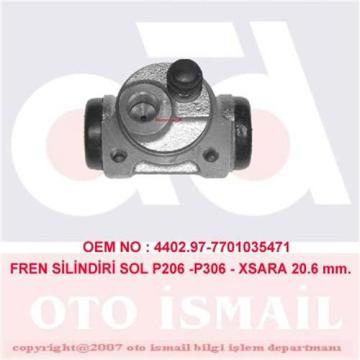 FREN SİLİNDİRİ P206 1.4 (98-02) P306 1.4-1.6-1.8-1.9 (98-01)(20.64mm)