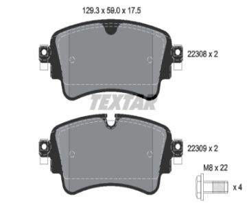 Fren Balatası Arka Fdb4807 / Gdb2132 A4-A5-Q5-Q7 Bm