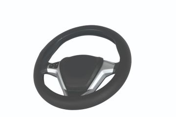 DİREKSİYON KILIFI GEÇMELİ MİNİBUS 42 CM NOKTALI SİYAH