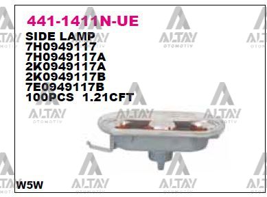 SİNYAL LAMBASI ÇAMURLUK TRANSPORTER T6 / POLO