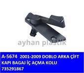 ARKA CIFT KAPI BAGAJ IC ACMA KOLU (FIAT: DOBLO 01-09)