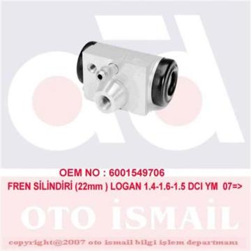 FREN SİLİNDİRİ LOGAN 1.4-1.6-1.5DCI 07=> KNG 1.6 16V-1.5DCI 08=> (22mm)