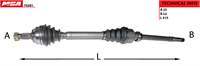 KOMPLE AKS SAG (PEUGEOT: 307 1.4 1.6 16V MANUEL 00-07  CITROEN: C4 1.4 - 1.6 16V)