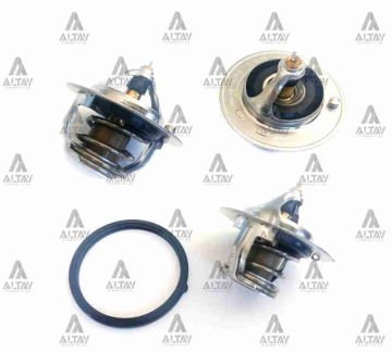 TERMOSTAT ACCENT 11=> BLUE / I-10 / I-20 / I-30 / IX-35 / SPOTAGE / ELANTRA 11=> 82°C LASTİK CONTALI