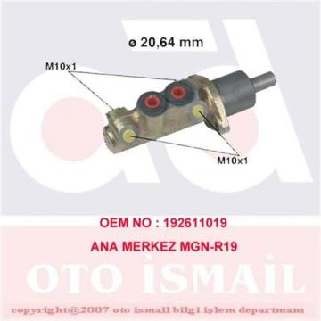 ANA MERKEZ R19 I-II-MGN I (96-03) CLIO (90-98) P106 (91-96)-TOLEDO (91-99)-POLO (81-94) (20.64mm)