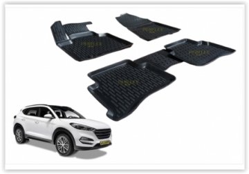 PASPAS 3D X-MAT HAVUZLU HYUNDAI TUCSON 15=> (SİYAH)