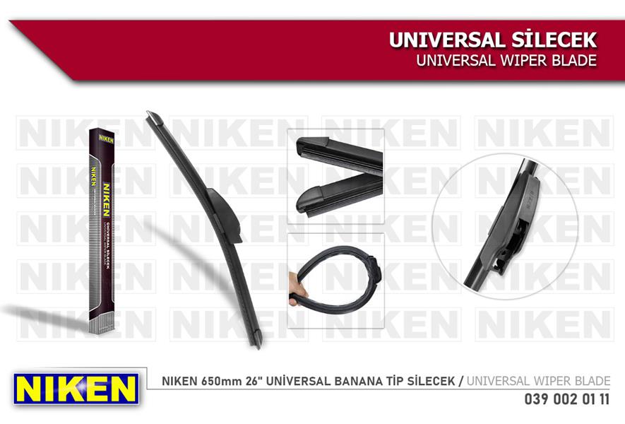 SİLECEK 650mm UNİVERSAL MUZ (BANANA) TİP