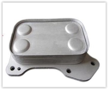 YAĞ SOĞUTUCUSU (İNCE) (75HP) CORSA C-D-MERIVA-DOBLO-FIORINO-PUNTO-IDEA 1.3 D (Z13DTJ)