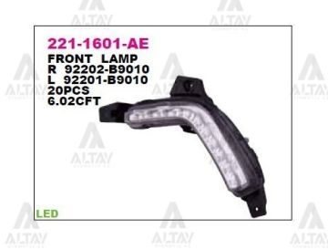 GÜNDÜZ FARI I-10 14-16 LED ÖN SOL