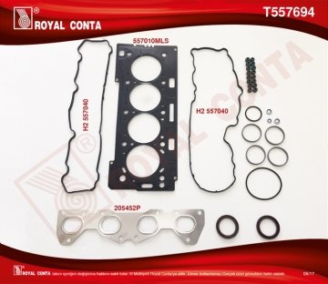 UST TAKIM CONTASI (SKT KECELI SUBAP LASTIKLI) S,K,C DAHIL P206 P207 P307 P308 PARTNER II BERLINGO II C2 C3 C3 II P1007 P405 YM XSARA TU5JP4 (1,6 16V)