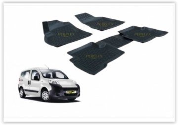 PASPAS 3D X-MAT HAVUZLU PEUGEOT BIPPER (08-17) (SİYAH)