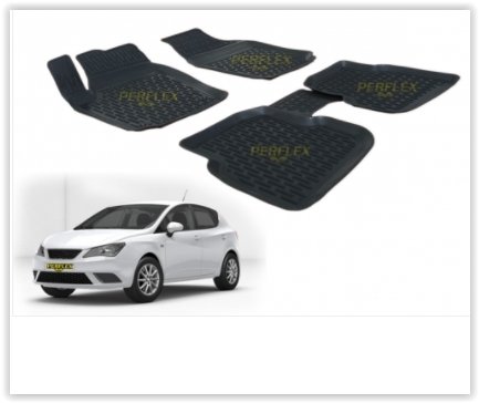 PASPAS 3D X-MAT HAVUZLU SEAT IBIZA 08=> (SİYAH)