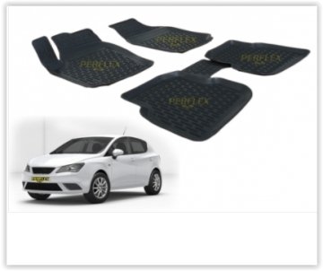 PASPAS 3D X-MAT HAVUZLU SEAT IBIZA 08=> (SİYAH)