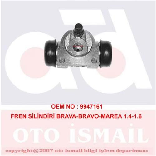 FREN SİLİNDİRİ MAREA-BRAVA-BRAVO 1.4-1.6-1.8 16V-1.9JTD (95-01) ABS'Lİ (22mm)
