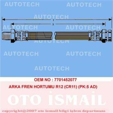 ARKA FREN HORTUMU R12 (CR11) (PK:5 AD)