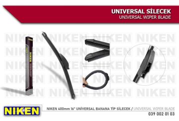 SİLECEK 400mm UNİVERSAL MUZ (BANANA) TİP