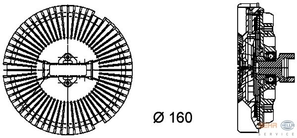 FAN TERMIGI PREMIUM LINE R.R 3 VOGUE L322 02>05 BMW E65 03>08 E53 00>03