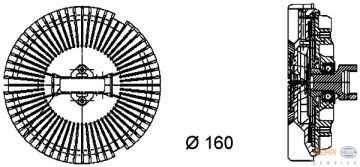 FAN TERMIGI PREMIUM LINE R.R 3 VOGUE L322 02>05 BMW E65 03>08 E53 00>03
