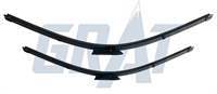 SILECEK SETI 600-450MM - 24''-18'' ( RENAULT : MEGANE II - IV / CLIO SYMBOL )